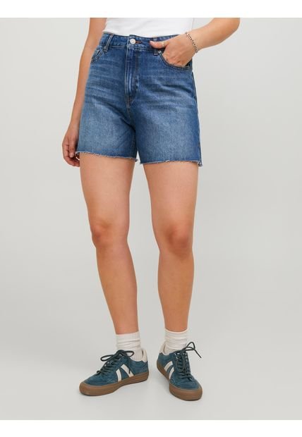 Short Denim Azul - Calce Ajustado