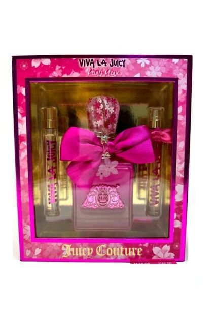 Perfume Viva La Juicy Petals Please Woman Set 100 Ml + 10 Ml + 10 Ml Juicy Couture