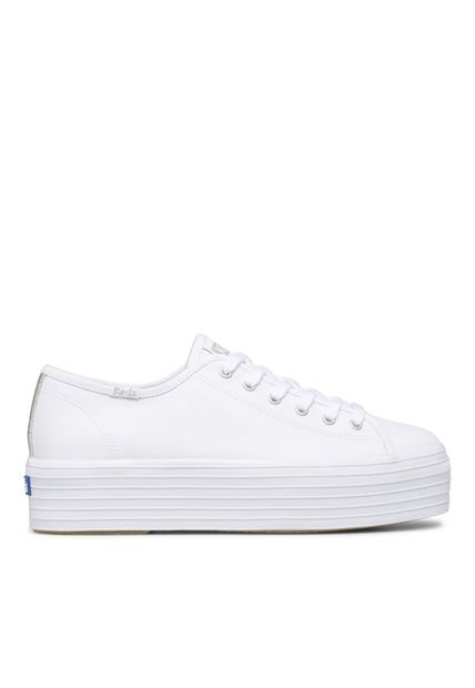 Zapatilla Mujer Triple Up Canvas Blanco Keds