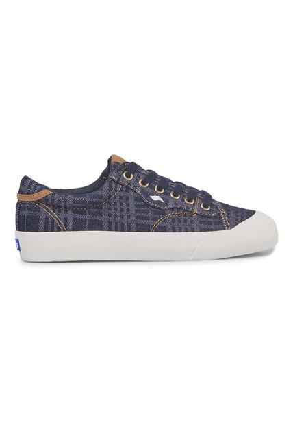 Zapatilla Mujer Crew Kick 75 Azul Keds