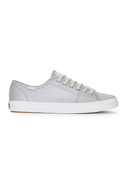 Zapatilla Casual Mujer Kickstart Plateada Keds