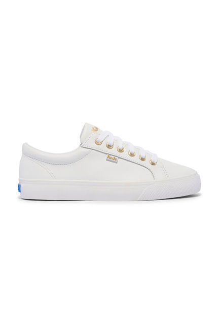 Zapatilla Cuero Blanca Mujer Jump Kick Keds