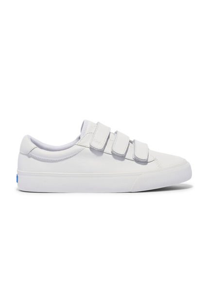 Zapatilla Cuero Blanca Mujer Jump Kick V Keds