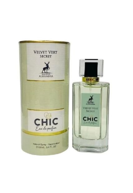 Perfume Chic Velvet Vert Secret Edp 100 Ml Maison Alhambra