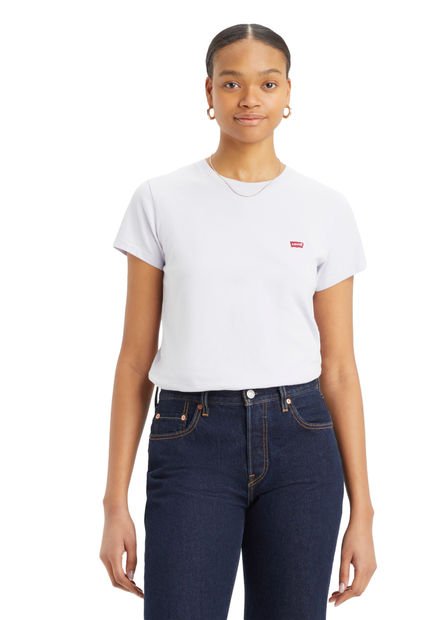 Polera Mujer Regular Fit Lila Levis