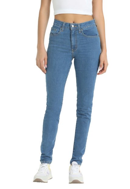 Jeans Mujer 721 High Rise Skinny Azul Levis