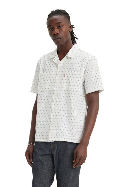 Camisa Hombre The Standard Camp Blanco Levis