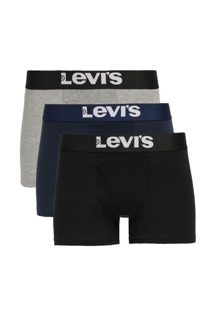 Boxer Hombre 3 Pack Negro Levis