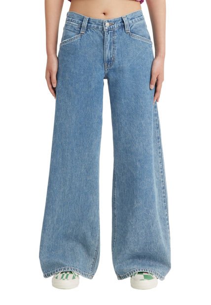 Jeans Mujer 94 Baggy Wide Leg Azul Levis