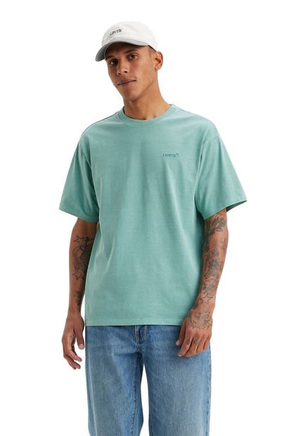 Polera Hombre Red Tab Vintage Tee Verde Levis