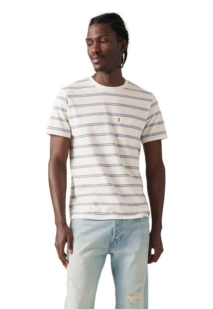 Polera Hombre Classic Pocket Tee Multicolor Levis