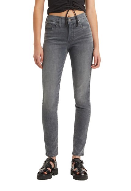 Jeans Mujer 311 Shaping Skinny Gris Levis