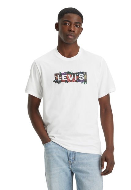 Polera Hombre Ss Relaxed Fit Tee Blanco Levis