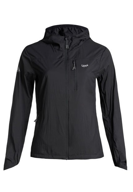 Chaqueta Mujer  Spry WindBreaker Hoody Jacket Negro Lippi