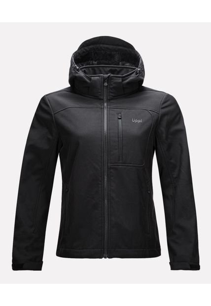 Chaqueta Mujer Macaya Softshell Hoody Jacket Negro Lippi