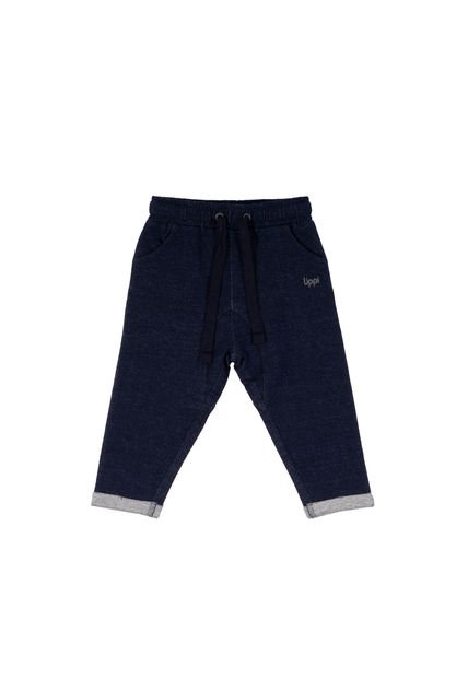 Pantalon Baby Boy Relaxed Pants Azul Lippi