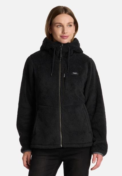 Polar Mujer Bear Shaggy-Pro Hoody Jacket Negro Lippi