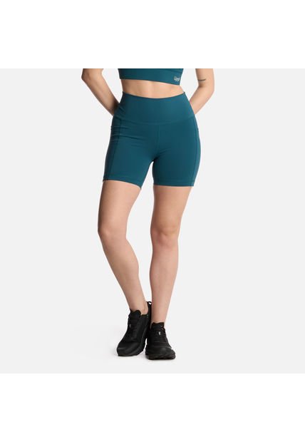 Calza Mujer In-Action Sport Short Leggings Petroleo Lippi