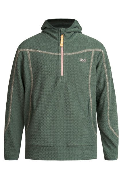 Poleron Niña Saltamontes Nano-F 14 Zip Hoody Verde Botella Lippi