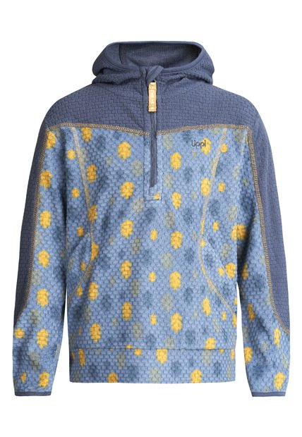 Poleron Niño Saltamontes Nano-F 14 Zip Hoody Print Azul Lippi