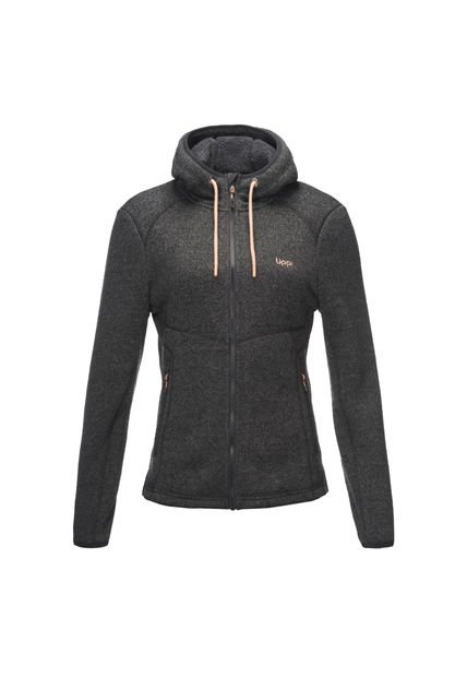 Chaqueta Mujer Sense Blend-Pro Hoody Jacket Melange Negro Lippi