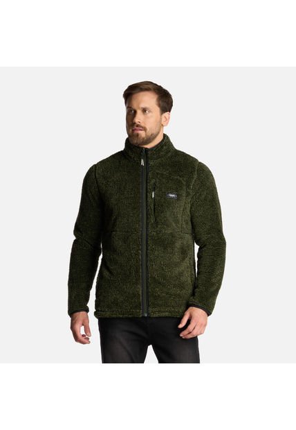 Polar Hombre Ferret Shaggy-Pro Jacket Verde Militar Lippi