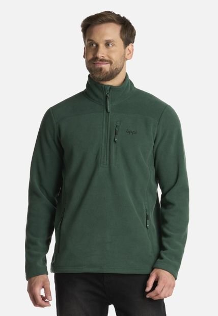 Polar Hombre Paicavi Therm-Pro 14 Zip Jacket Verde Botella Lippi