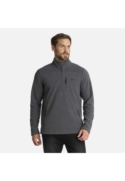 Polar Hombre Paicavi Therm-Pro 14 Zip Jacket Gris Medio Lippi