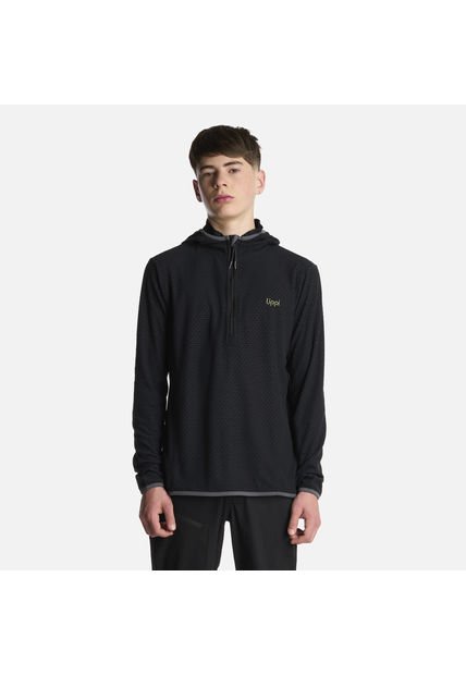 Polerón Teen Boy Mild Nano-F 14 Zip Hoody Negro Lippi