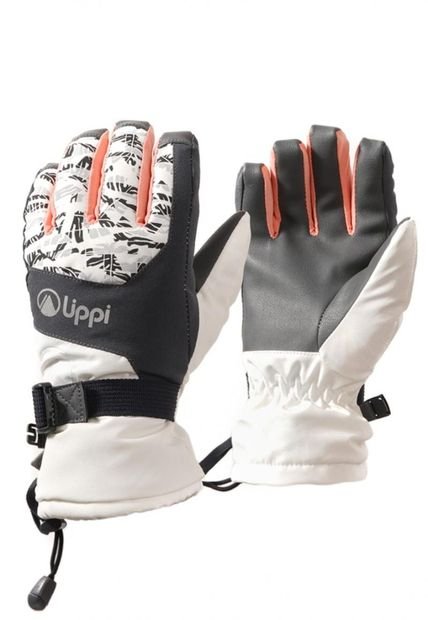 Guantes Snow Day B-Dry Glove Teen Blanco Lippi