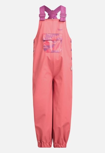 Pantalon Niña Muddy B-Dry Overalls Rosa Oscuro Lippi