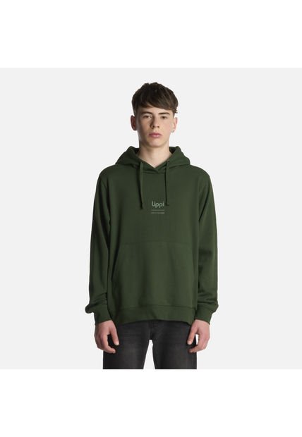 Polerón Teen Boy Ulmo Mid Point Hoody Sweatshirt Verde Militar Lippi