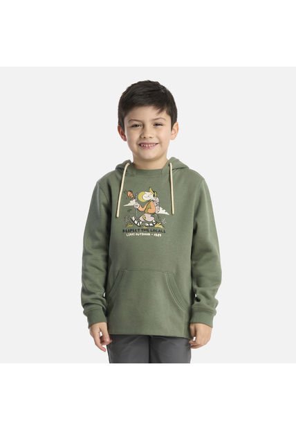 Polerón Niño Insigne Hoody Sweatshirt Jade Oscuro Lippi