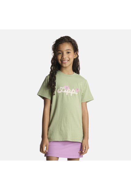 Polera Niña Logo Lippi T-Shirt Jade Lippi