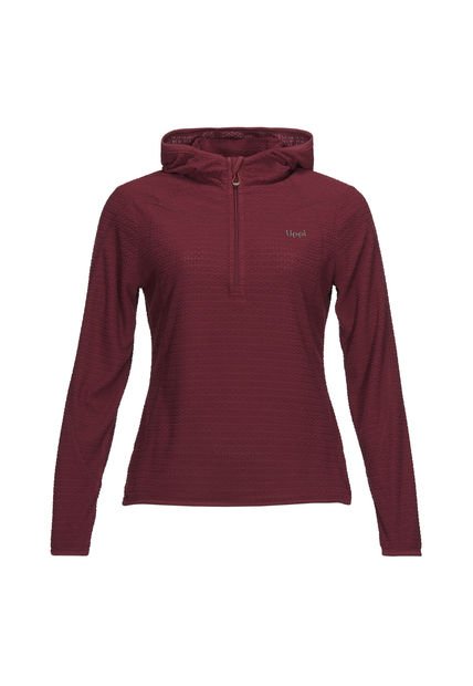 Poleron Mujer Jacaranda Nano-F 14 Zip Hoody Frambuesa Lippi