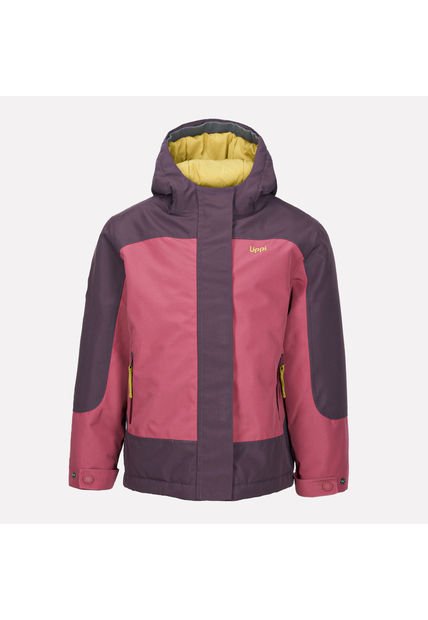 Chaqueta Niña Andes Snow B-Dry Hoody Jacket Rosa Oscuro Lippi