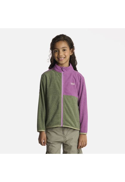 Polerón Niña Stripes Nano-F Full Zip Jade Lippi