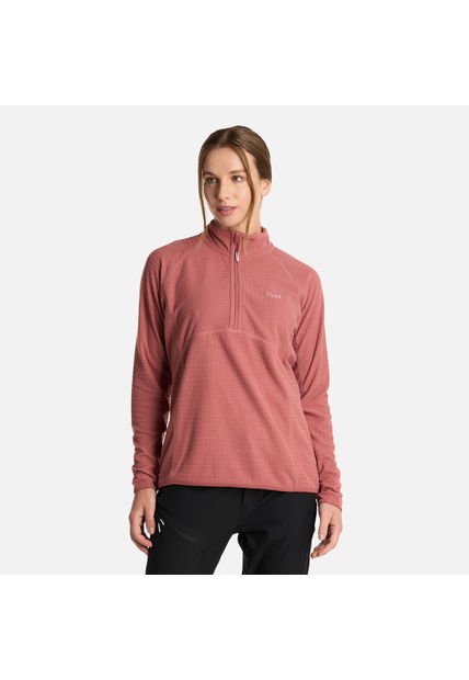 Polerón Mujer Jacaranda Nano-F 14 Zip Rosa Oscuro Lippi