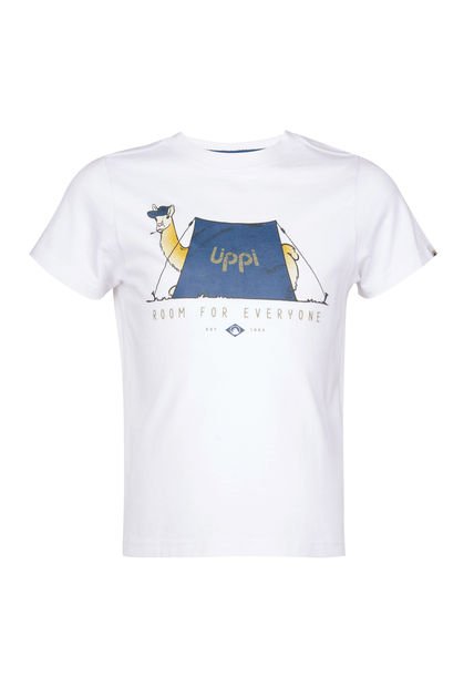 Polera Niño Country UV-Stop T-Shirt Blanco Lippi