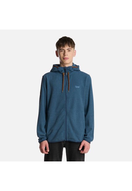 Polerón Teen Boy Stripes Nano-F Full Zip Hoody Azul Lippi