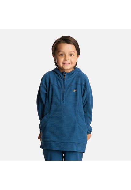 Polerón Niño Saltamontes Nano-F 14 Zip Hoody Azul Piedra Lippi