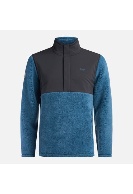 Chaqueta Hombre Glaciar Sherpa-Pro 1/4 Zip Jacket Petroleo Lippi