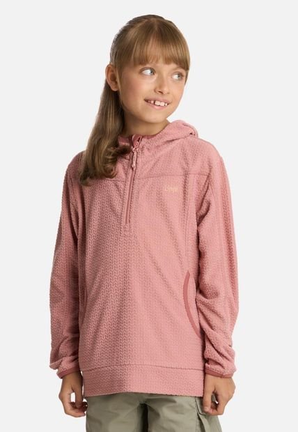 Polerón Niña Saltamontes Nano-F 14 Zip Hoody Rosa Lippi