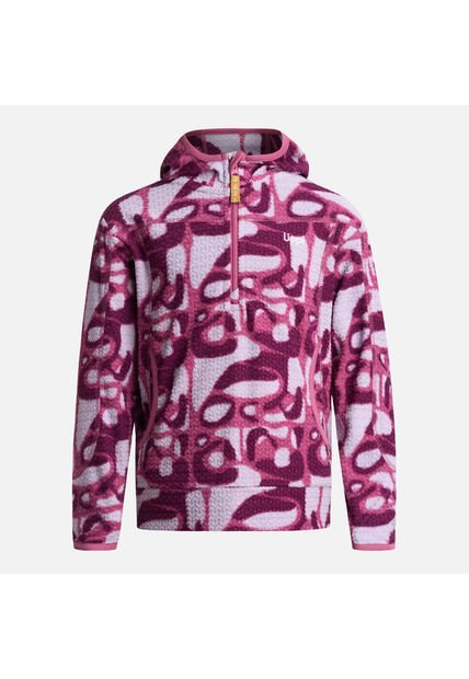 Poleron Niña Saltamontes Nano-F 14 Zip Hoody Print Rosado Lippi