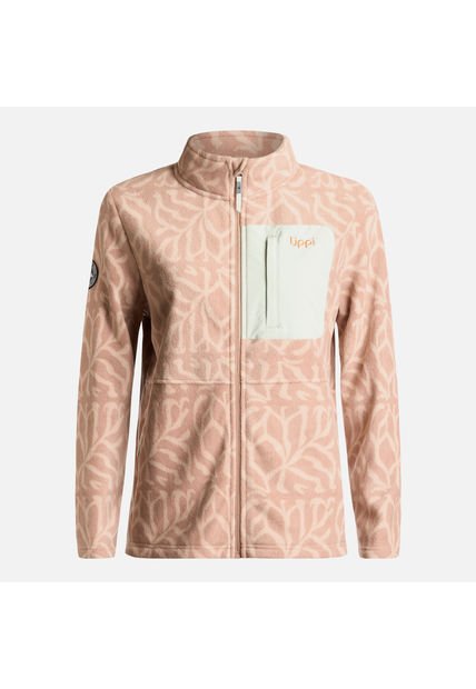 Chaqueta Mujer Macizo Sherpa Pro Jacket Print Rosa Lippi