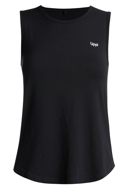 Polera Teen Girl Summit Tank Negro Lippi