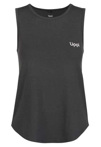 Polera Teen Girl Summit Tank Negro Lippi