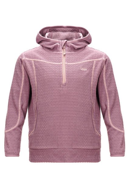 Poleron Niña Saltamontes Nano-F 14 Zip Hoody Malva Lippi