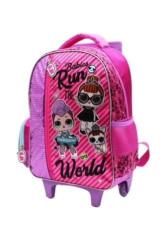 Mochila con best sale ruedas lol