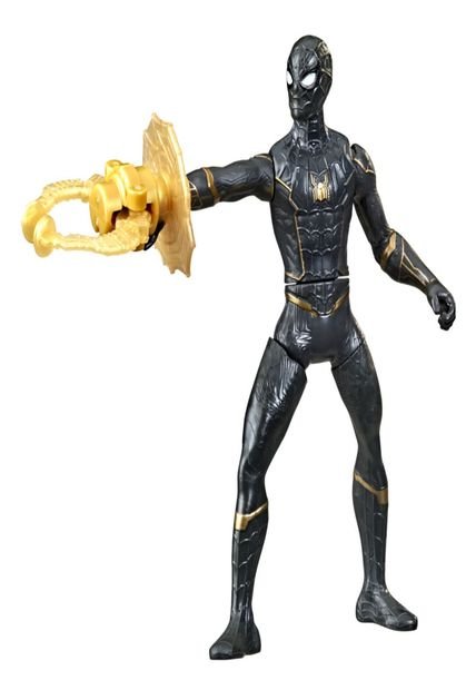 Figura Spiderman Aracno Pinza Spiderman Traje Negro Marvel - Compra Ahora |  Dafiti Chile